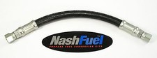 3/8" Female 45  SAE Flare Crimped Propane Hose Assembly Liquid Vapor Air Gas Lpg