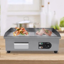 22 in/29 in Commercial Electric Griddle Countertop Flat Top Griddle Grill