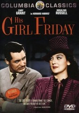 His Girl Friday (DVD, 1940)  CARY GRANT