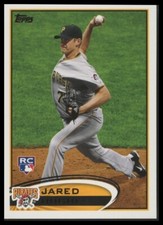2012 Topps #175 Jared Hughes Pittsburgh Pirates