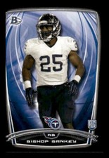 2014 Bowman Black #83 Bishop Sankey Rookie Tennessee Titans