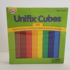 Didax Educational Resources Unifix Cubes Set 100 Pack Basic Color Homeschool
