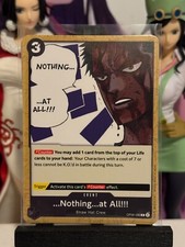 One Piece CG 4 Nothing at All!!! OP06-096 Wings of the Captain Common!