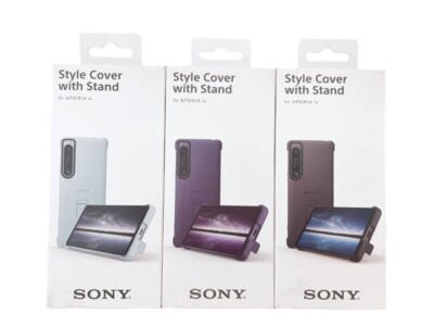 Genuine Style Cover Case with Stand For SONY Xperia 1 IV