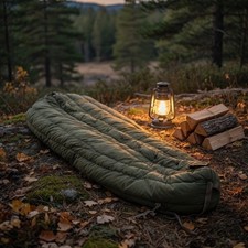 US Military Extreme Cold Weather Sleeping Bag Hooded Down Fill 8465-01-033-8057
