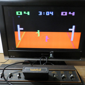 Atari CX-2600 6-Switch Console Bundle 2 Joysticks 2 Paddles OEM Power - WORKING