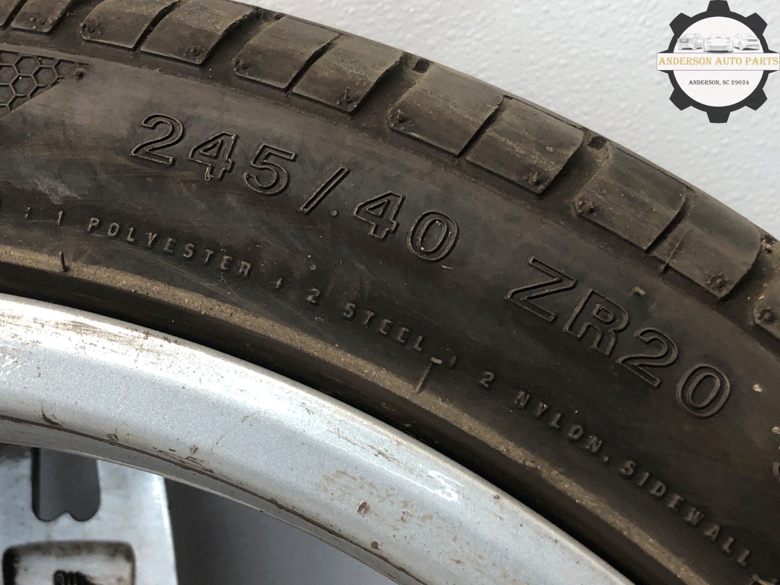 2014-2020 MASERATI QUATTROPORTE GTS FRONT WHEEL RIM TIRE 20" 8.5JX20 OEM #NOTES