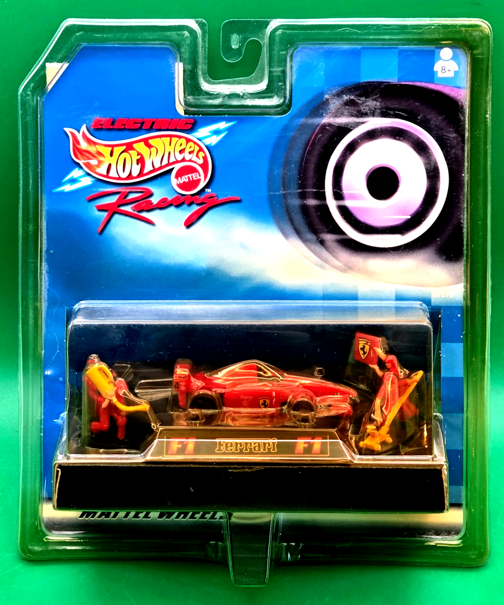 TYCO Hot Wheels 37577 HO Sc Electric Racing #3 Ferrari F1 Pit Crew