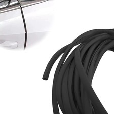 16FT 5M Car Door Edge Protector, Universal U Shape Trim Molding Rubber Black