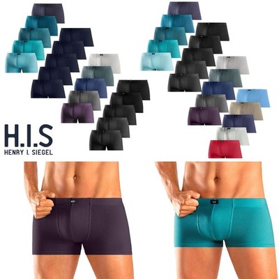 HIS Herren Boxershorts Hipster Boxer H.I.S | 5er Pack