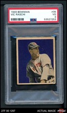 1949 Bowman #35 Vic Raschi Yankees RC PSA 3 - VG