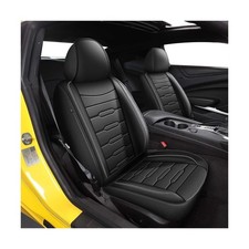 Seat Covers Custom for Chevy Camaro 2016-2024 Full Set 4 Seats Compatible wit...