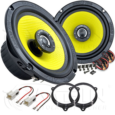 GROUND ZERO LAUTSPRECHER für OPEL VIVARO B - 2 2014-2019 Front Tür 130W #BU7S