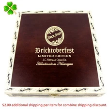 Brick House Bricktoberfest LE Churchill Empty Wood Cigar Box 9.25" x 8.25" x 1.5