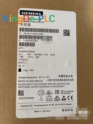 6SL3 210-1SE23-2AA0 NEW SIEMENS 6SL3210-1SE23-2AA0 S120 Converter Power Module