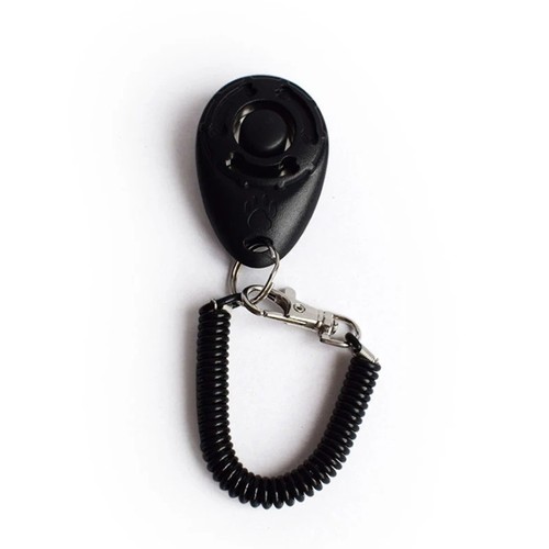 Dog Training Clicker with Wrist Strap Pet Puppy Cat Obedience Trainer Sound Aid