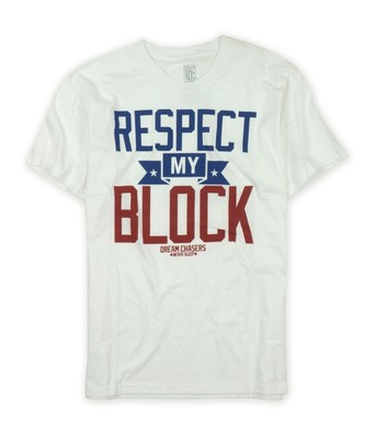 Ecko Unltd. Mens Block Watch Graphic T-Shirt, White, Small