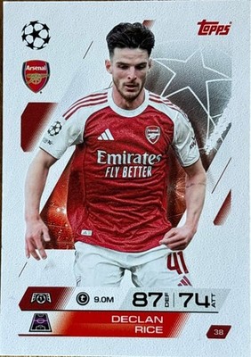 Match Attax CHAMPIONS LEAGUE 25/26 NR. 38 Declan Rice