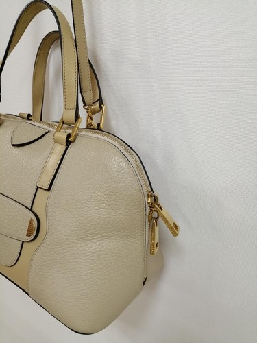 2WAY Boston Bag Model Ivory Gold MARC JACOBS - Picture 2 of 12