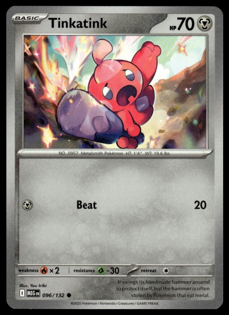 Tinkatink ME01: Mega Evolution 096/132 Normal NM