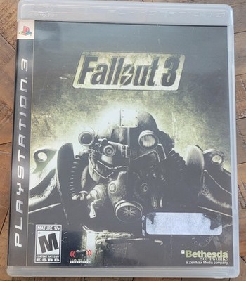 Fallout 3 (Sony PlayStation 3 PS3, 2008) - Complete - CIB