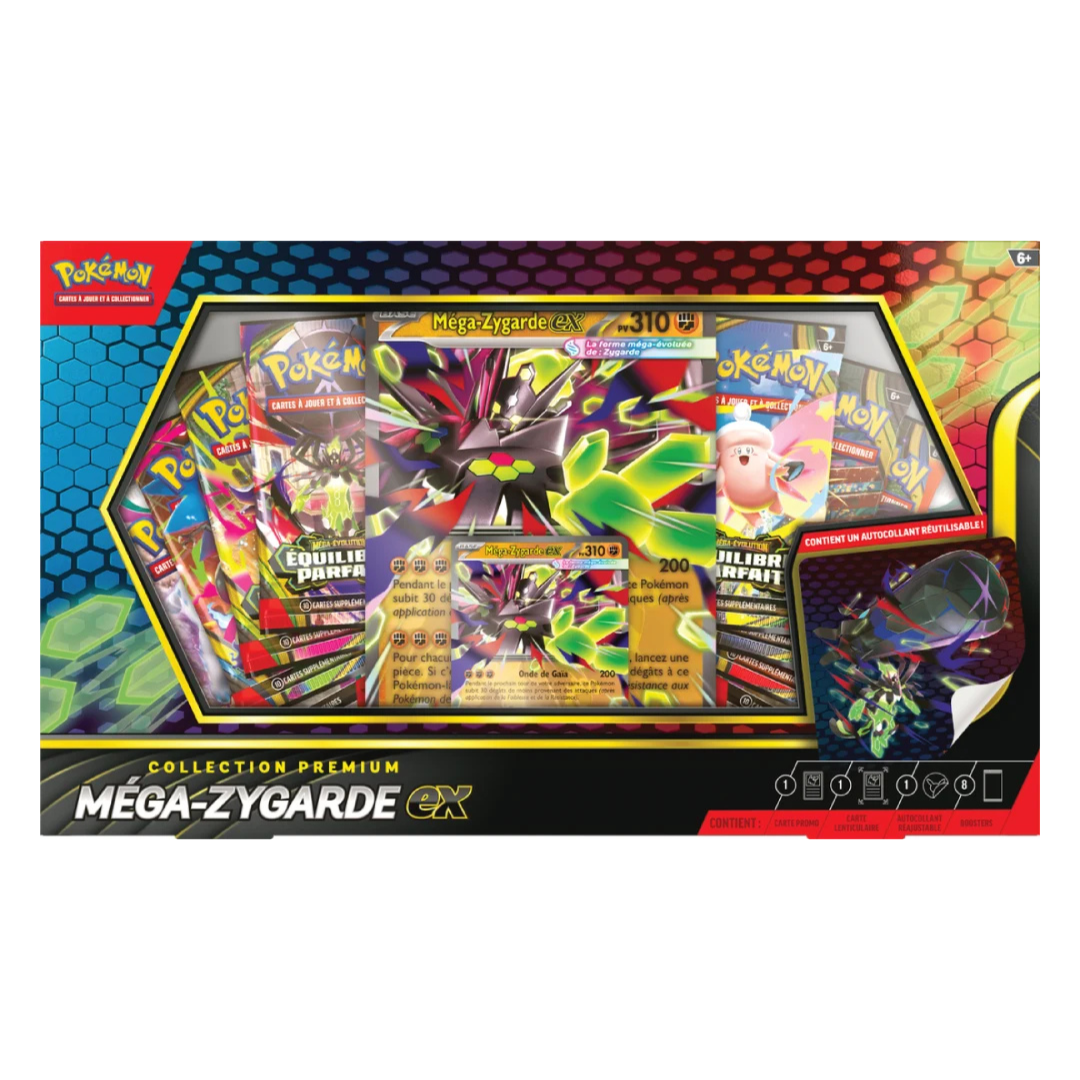 Pokémon Coffret Premium Méga Zygarde Ex Officiel Fr Neuf - Image 4