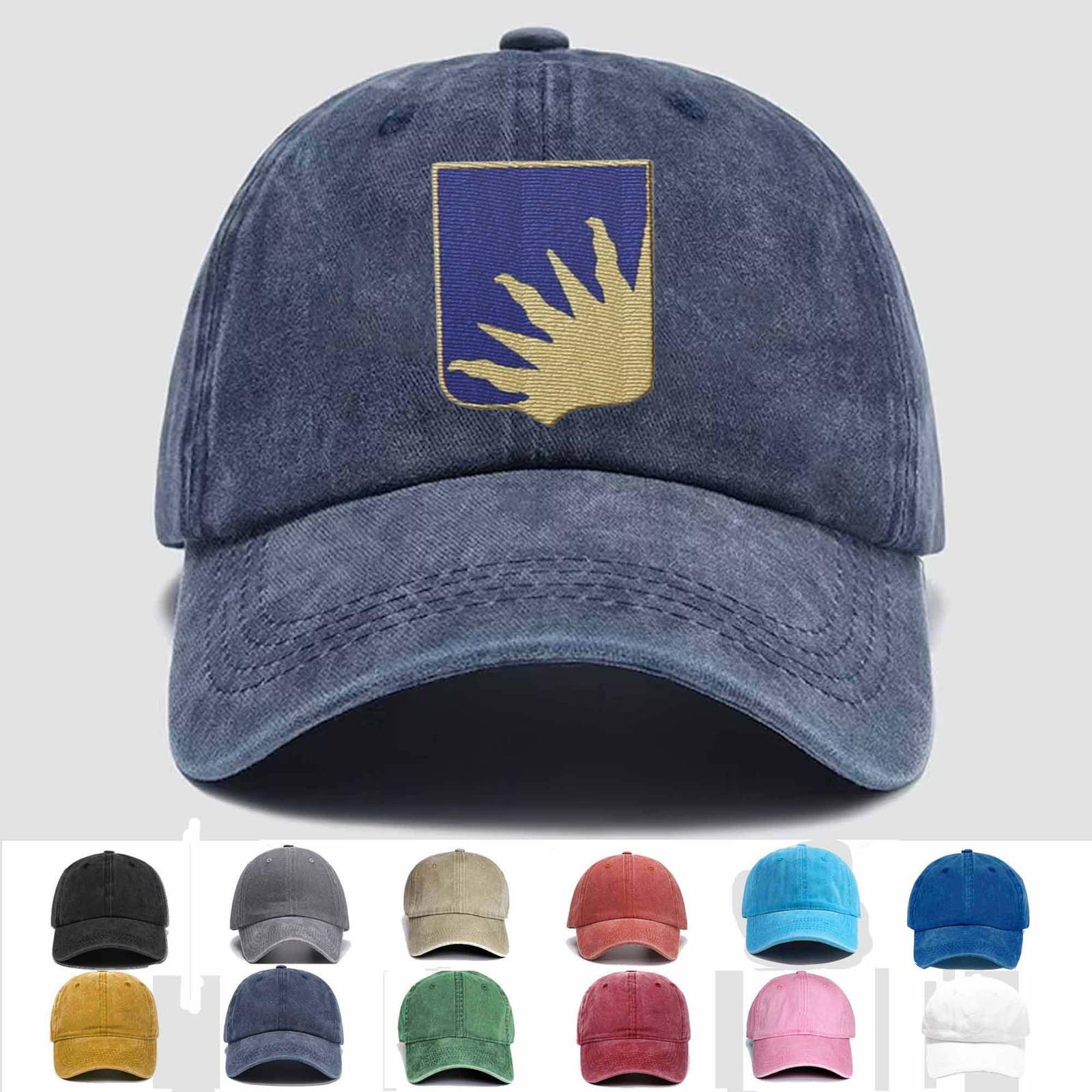 Custom Embroidered 389th Regiment Veteran Trucker Cap