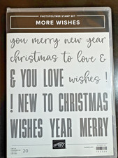 Stampin' Up More Wishes Stamp Set