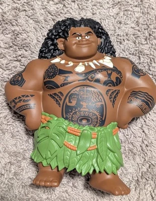 Disney Moana Mega Maui 8" Actionfigur Puppe Hartplastik Spielzeug Kinder Original - Bild 1 von 4