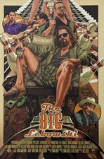BIG LEBOWSKI, THE (variant) by Juan Carlos Ruiz Burgos Movie Poster Print Art
