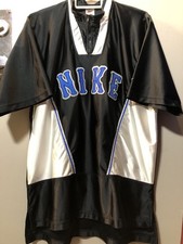 Nike Vintage 1990s Warm Up Pregame Shooting Shirt Large White Tag Basketball NBA
