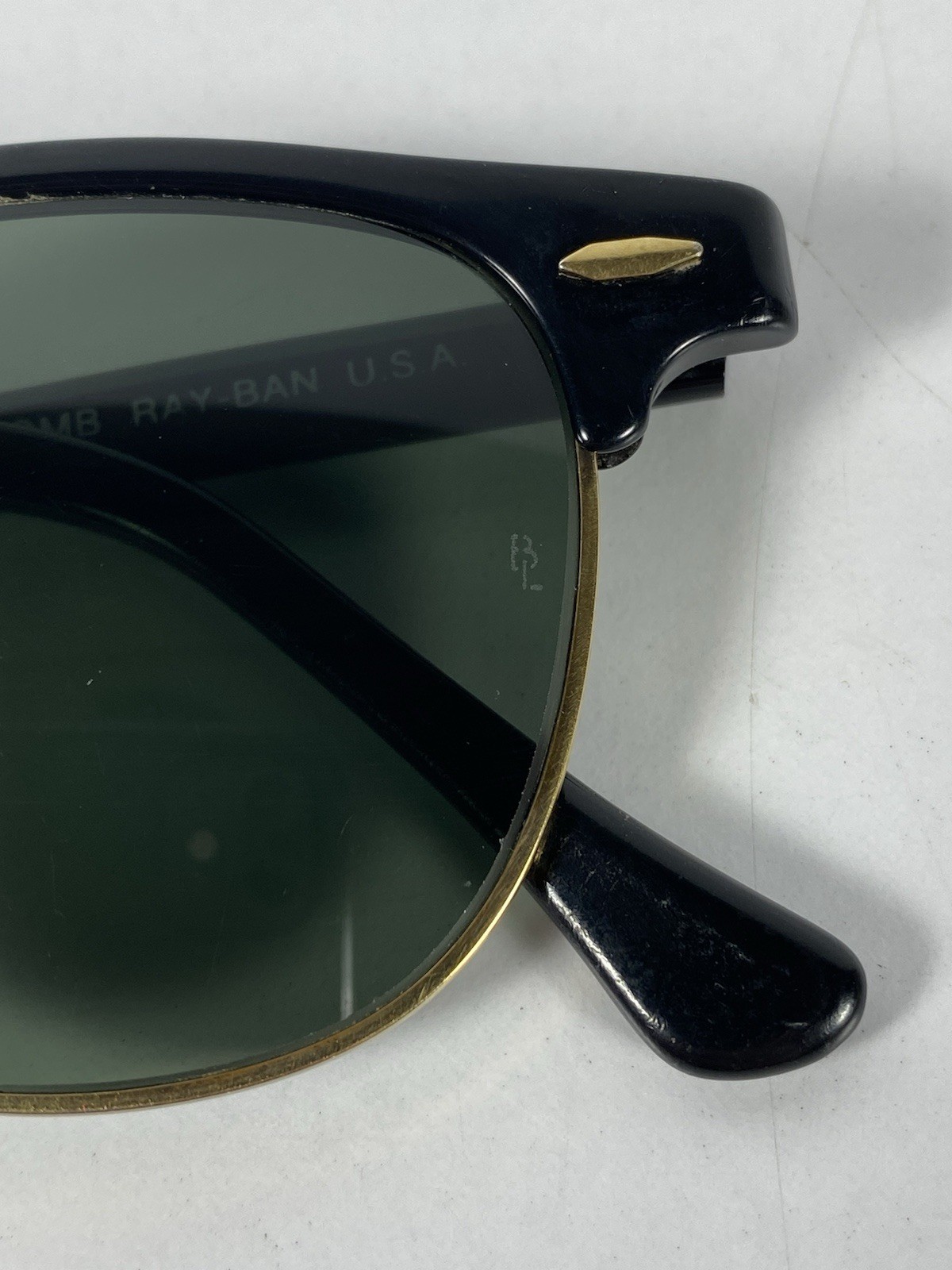 Ray-Ban B&L Bausch & Lomb Vintage Browline Sunglasses USA - W0365