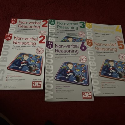 11+ Non-verbal Reasoning Year 5-7 Testbook 1: Standard GL Assess bundle 6 books