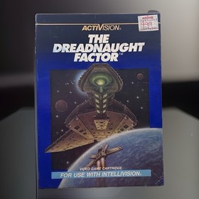 THE DREADNAUGHT FACTOR INTELLIVISION GAME CIB ! CLEANED & TESTED EXCELLENT COND.