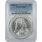 1892 O Morgan Dollar MS 63 PCGS Silver $1 Uncirculated Coin SKU:I16522