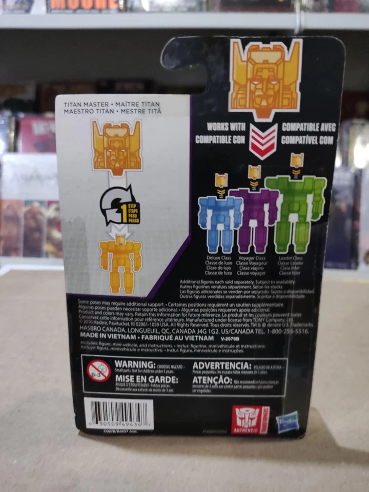 Transformers Titans Return Titan Master Overboard Headmaster Figure NEW - Image 3 of 4