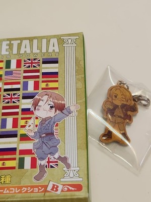 Movic Hetalia Axis Powers APH Metal Charm Keychain Mascot B USA America