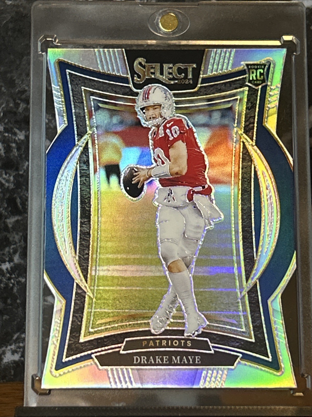 DRAKE MAYE 2024 Panini Select Concourse #27 Silver Prizm Die-Cut Rookie RC