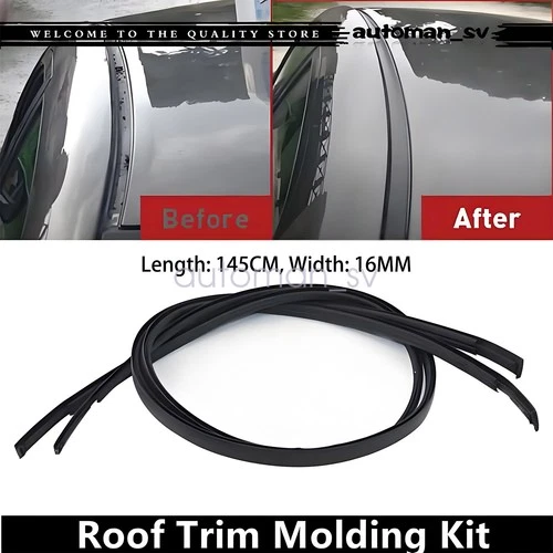 2Pcs Roof Drip Molding Trim Left+Right 7555606030 75555-06030 For Toyota Camry