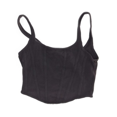 Shein, Bustier, Größe: XS, Grau, Baumwolle/Elasthan, Einfarbig, Damen #dnp