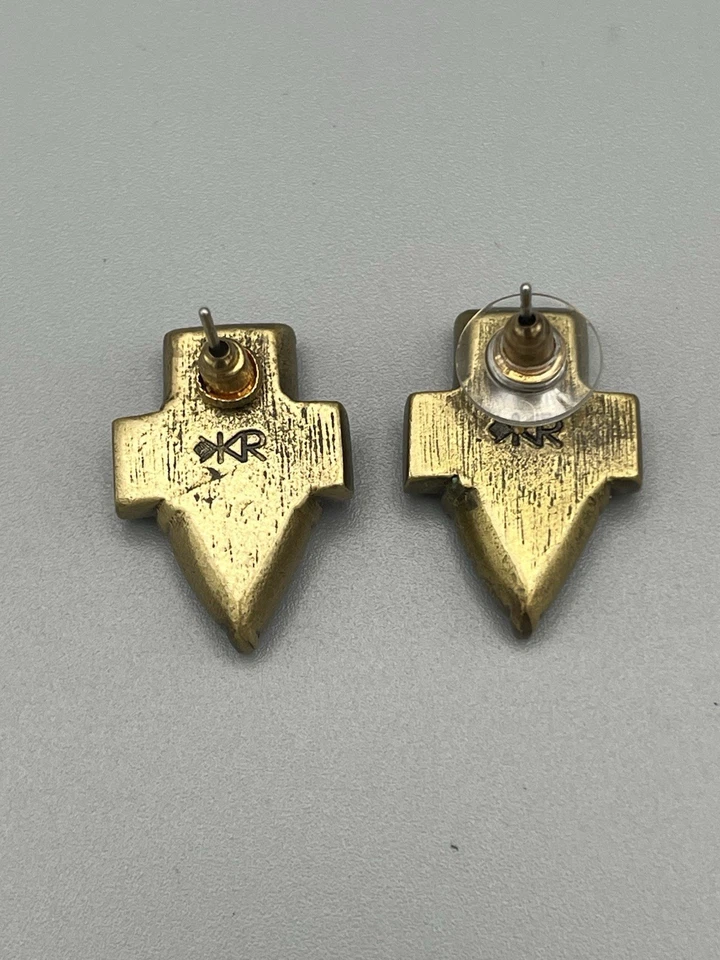 Pendientes retirados KR cristalinos triangulares cuadrados y rectangulares Silpada Foto 4 de 4