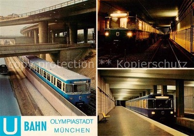 Subway Subway Underground Metro Olympic City Munich 