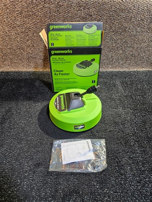 #ad Greenworks 12 inch Surface Cleaner Pressure Washer Attachment 1 4quot; Quick Connect $50.00
