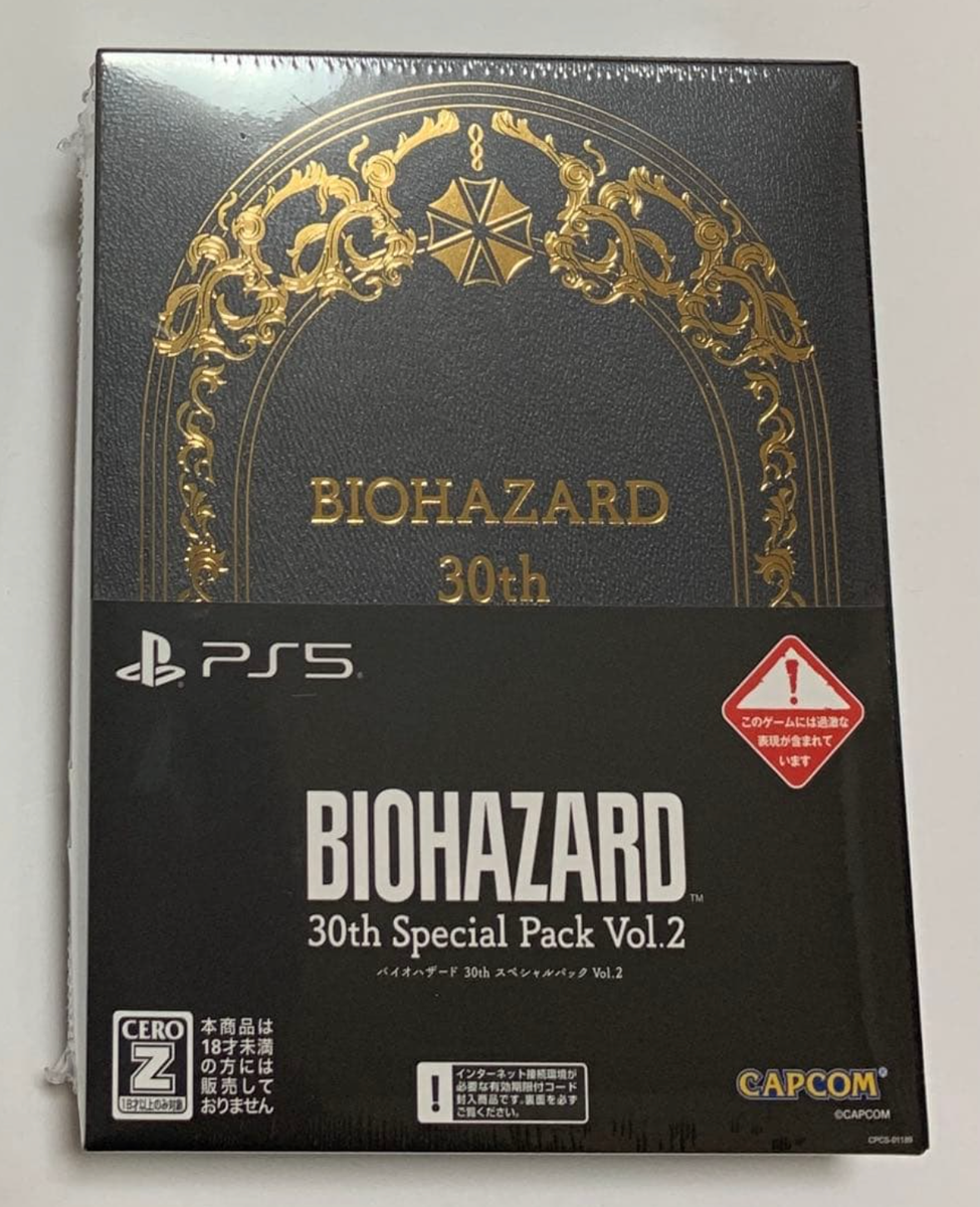 BIOHAZARD 30th Special Pack Vol.2 PlayStation5 PS5 New Japan 