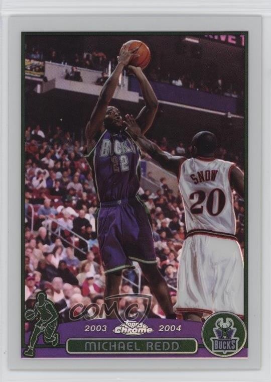 2003-04 Topps Chrome Refractor Michael Redd #79 10hp