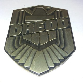 Judge Dredd Badge metal (H19)
