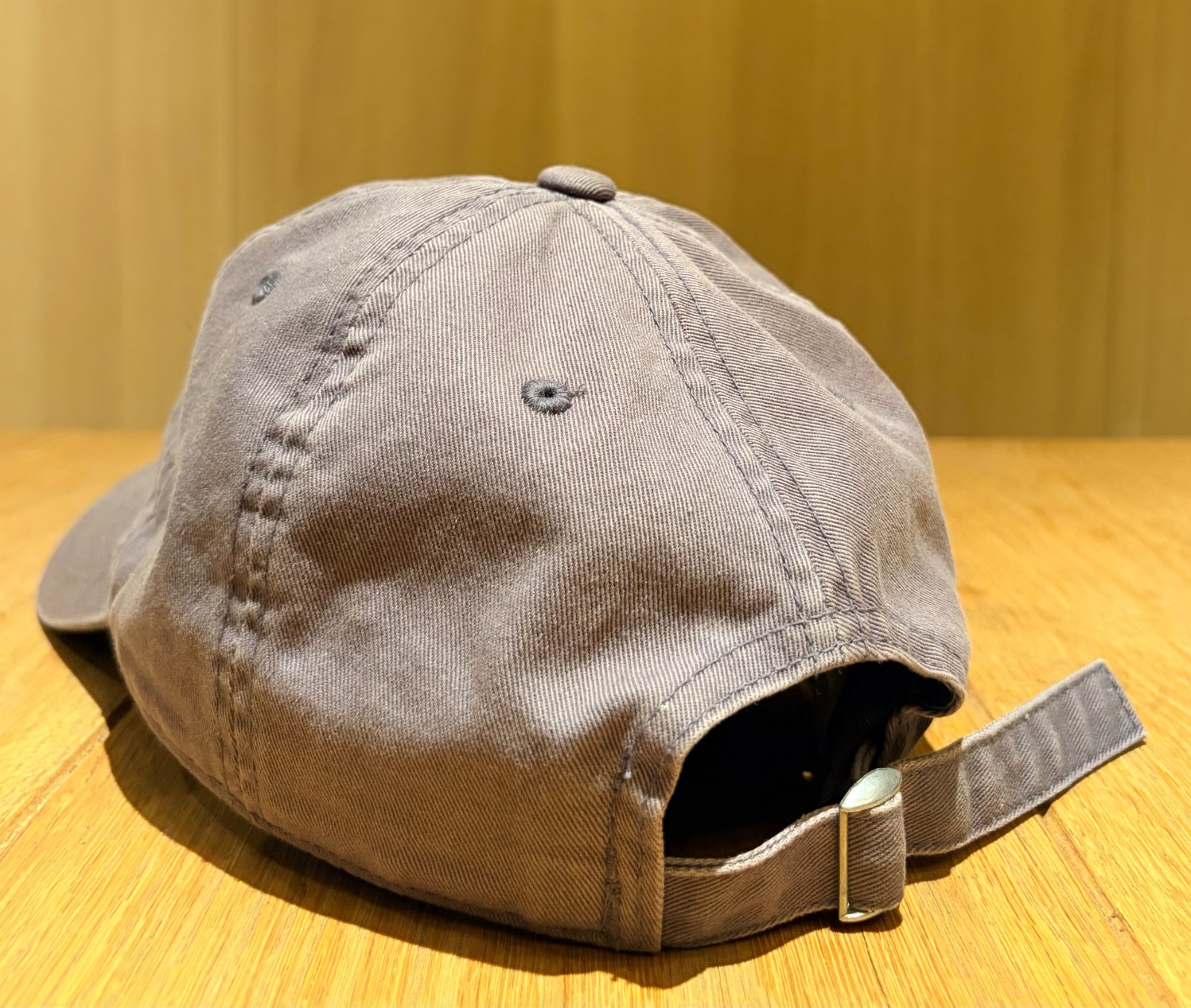 Kith Classic Logo Strapback Hat Gray - image 4