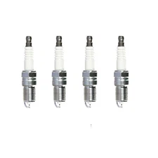 NGK 4 Pack of Genuine OEM (7090) Spark Plugs, BKR5EGP-4PK