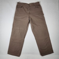 Carhartt Loose Fit 40x32 B159 MUS 100 Cotton Men's Carpenter Pants