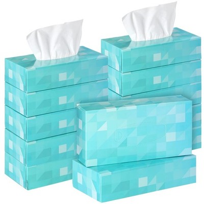 12 Packs Graduation Facial Tissue Boxes 1560 Sheets Soft Facial Tissue Bulk f...